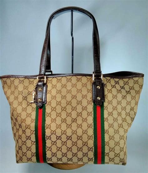 gucci canvas bag price|Gucci tote bag with zipper.